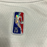 Men's Allen Iverson White Team Jersey - 75th Anniversary Edition