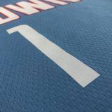 Tracy McGrady Men's Blue Swingman Team Jersey - City Edition