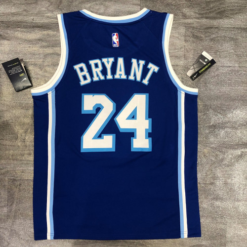 Kobe Bryant Men's Blue Player Jersey - Retro Classic Joint Edition
