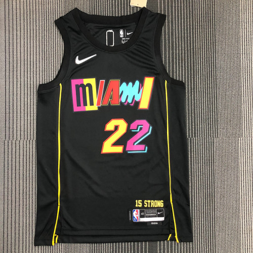 Men's Jimmy Butler Black Team Jersey - 75th Anniversary City Edition