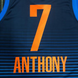 Carmelo Anthony Men's Navy Swingman Team Jersey - Statement Edition