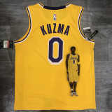 Kyle Kuzma Men's Yellow Player Jersey - Retro Classic Edition