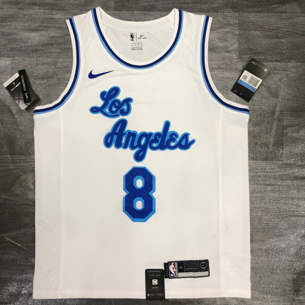 Kobe Bryant Men's White Player Jersey - Retro Classic Edition