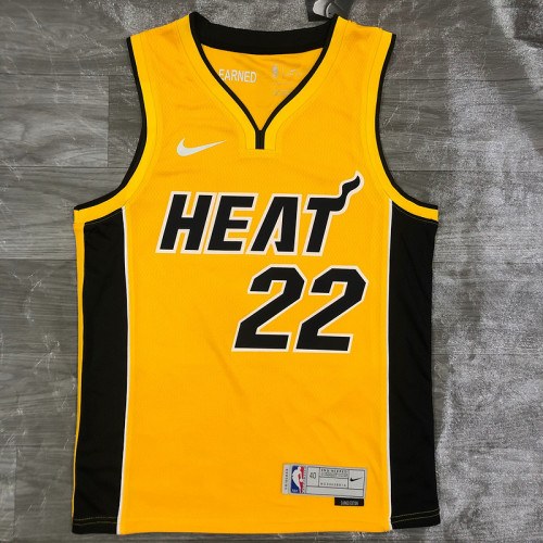 Men's Jimmy Butler Gold 2020-21 Swingman Player Jersey - Earned Edition