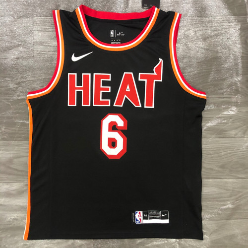 Men's LeBron James Black Classics Swingman Player Jersey