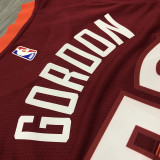 Men's Aaron Gordon Red 2020-21 Swingman Player Jersey – City Edition