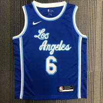 Men's LeBron James 2021 Blue Player Jersey - Classic Edition