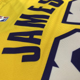 LeBron James Yellow City Edition Men's Player Jersey