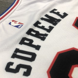 Men's Co-branded White Swingman Player Jersey - Limited Edition