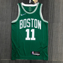 Men's Kyrie Irving Green Team Jersey - 75th Anniversary Edition