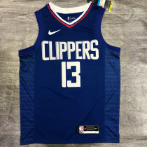 Men's Paul George Royal 2020-21 Player Jersey - Icon Edition