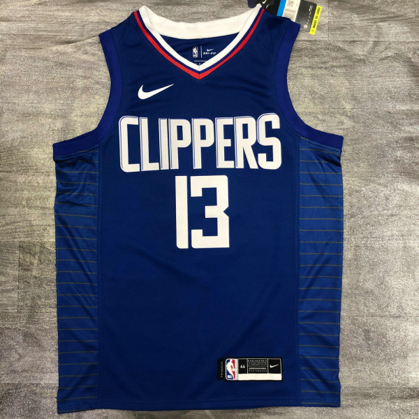 Men's Paul George Royal 2020-21 Player Jersey - Icon Edition
