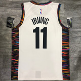 Kyrie Irving Men's White Player Jersey- City Edition