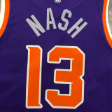 Men's Steve Nash 2020-21 Purple Swingman Player Jersey - Icon Edition