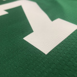 Jaylen Brown Men's Green Player Jersey- Icon Edition