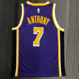 Carmelo Anthony Men's Purple Swingman Team Jersey - Statement Edition