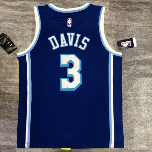 Anthony Davis Men's Blue Player Jersey - Retro Classic Joint Edition