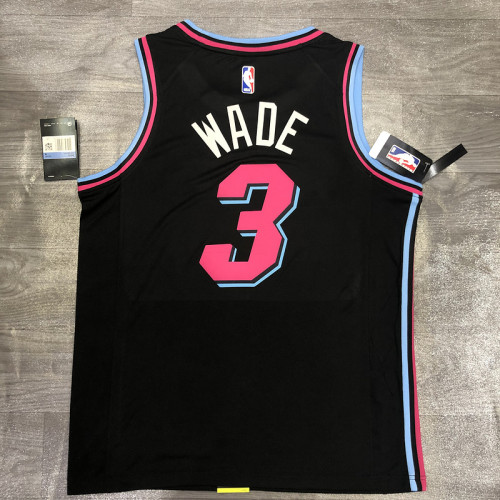 Dwyane Wade Men's Black Player Jersey - Retro Classic Edition