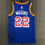 Men's Andrew Wiggins Blue Team Jersey - 75th Anniversary Classics Edition