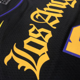 Men's Kobe Bryant 2020-21 Black Swingman Player Jersey - Noche Latina