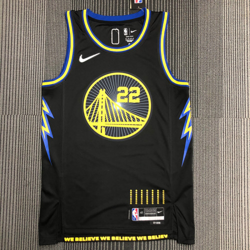Men's Andrew Wiggins Black Team Jersey - 75th Anniversary City Edition
