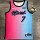 Men's Goran Dragic 2020-21 Pink Swingman Player Jersey – City Edition