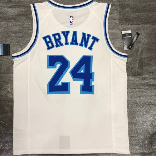Kobe Bryant Men's White Player Jersey - Retro Classic Joint Edition