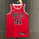 Men's Dennis Rodman Red Team Jersey - 75th Anniversary Edition