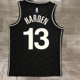 Men's James Harden Black 2020-21 Swingman Player Jersey – Earned Edition