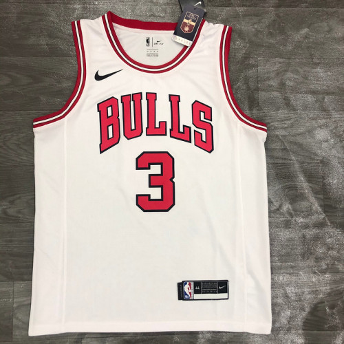 Men's Dwyane Wade White Swingman Player Jersey - Association Edition