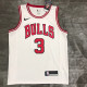 Men's Dwyane Wade White Swingman Player Jersey - Association Edition