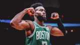 Jaylen Brown Men's Green Player Jersey- Icon Edition