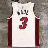 Men's Dwyane Wade White 2020-21 Swingman Player Jersey – Association Edition