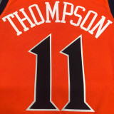 Men's Klay Thompson Orange Player Jersey - Retro Classical Edition