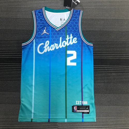 Men's LaMelo Ball Blue Team Jersey - City Edition