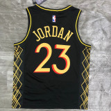 Men's Michael Jordan Black Swingman Player Jersey - City Edition