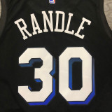 Julius Randle Men's Black Swingman Team Jersey - City Edition