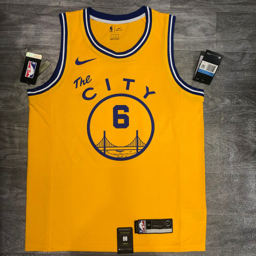 Nick Young Men's Yellow Player Jersey - The City Classic Edition