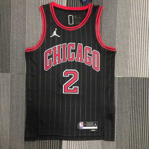 Men's Lonzo Ball Black Team Jersey - Statement Edition