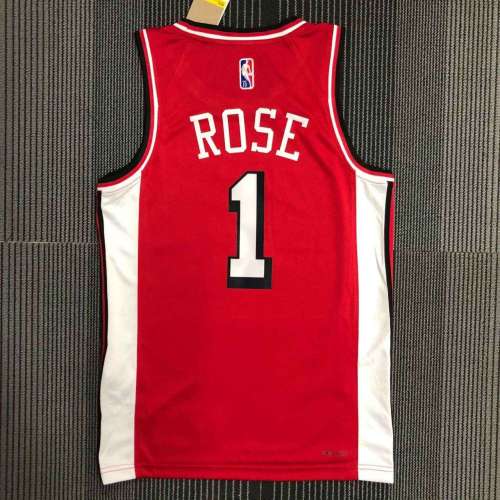Men's Derrick Rose Red Team Jersey - City Edition