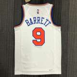 Men's R.J.Barrett White Team Jersey - 75th Anniversary Edition