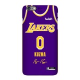 LeBron James / Kobe Bryant / Kyle Kuzma Retro Jersey Purple Phone Case