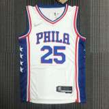 Men's Ben Simmons White Team Jersey - 75th Anniversary Edition