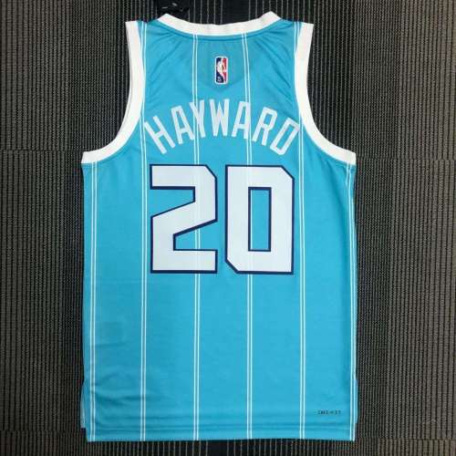 Men's Gordon Hayward Blue Team Jersey - 75th Anniversary Edition