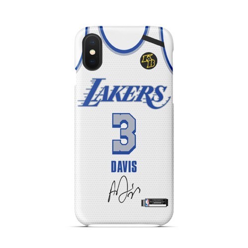 Kobe Bryant / LeBron James / Kyle Kuzma City Jersey White Phone Case