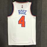Men's Derrick Rose White Team Jersey - 75th Anniversary Edition