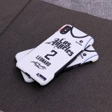 Kawhi Leonard / Paul George / Louis Williams White Jersey Phone Case