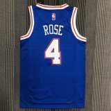 Men's Derrick Rose Blue Team Jersey - Statement Edition