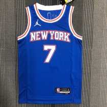 Men's Carmelo Anthony Blue Team Jersey - Statement Edition