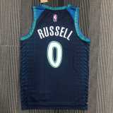 Men's D'Angelo Russell Blue Team Jersey - City Edition